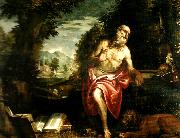 Paolo  Veronese st. jerome oil painting artist